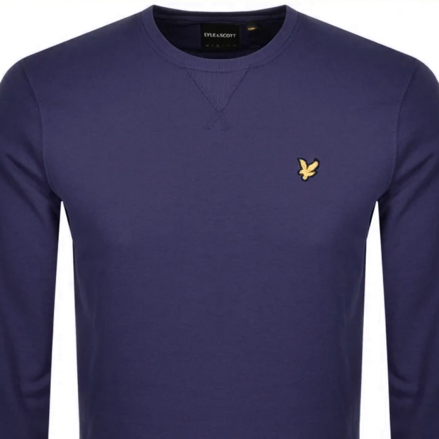 Alternative Image for ProductLyle And Scott Crew Neck Sweatshirt Navy2